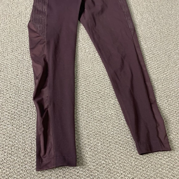 Athleta Womens Leggings Size Small Purple Revelation Splits Pull On Yoga Tights - Picture 3 of 11